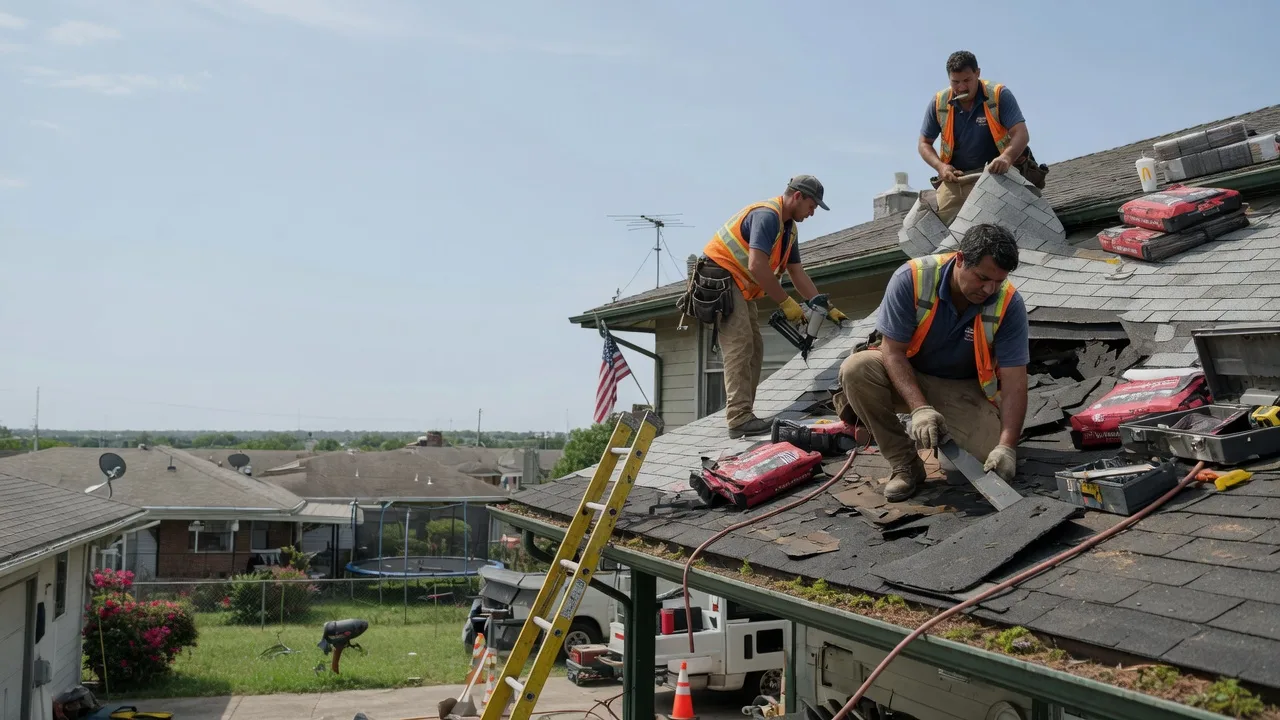 Roof Repair in Oklahoma near me